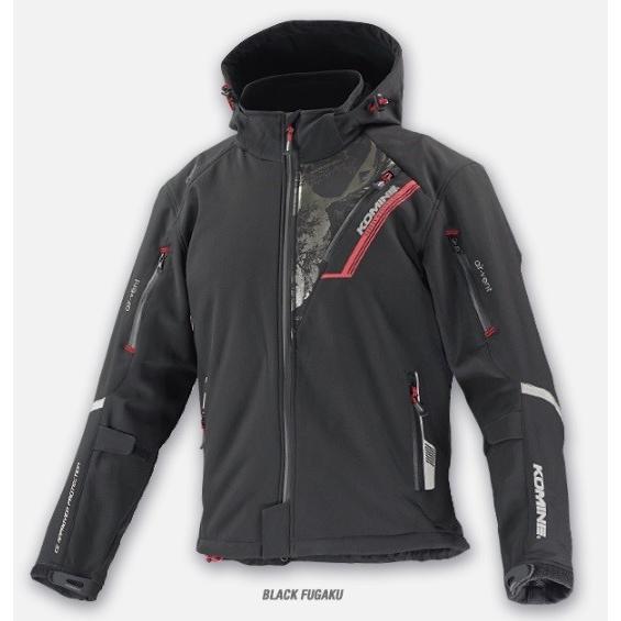 コミネ（Komine） JK-579 プロテクトソフトシェルウィンターパーカ