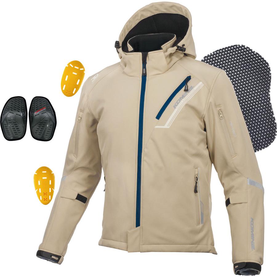 コミネ（Komine） JK-579 プロテクトソフトシェルウィンターパーカ