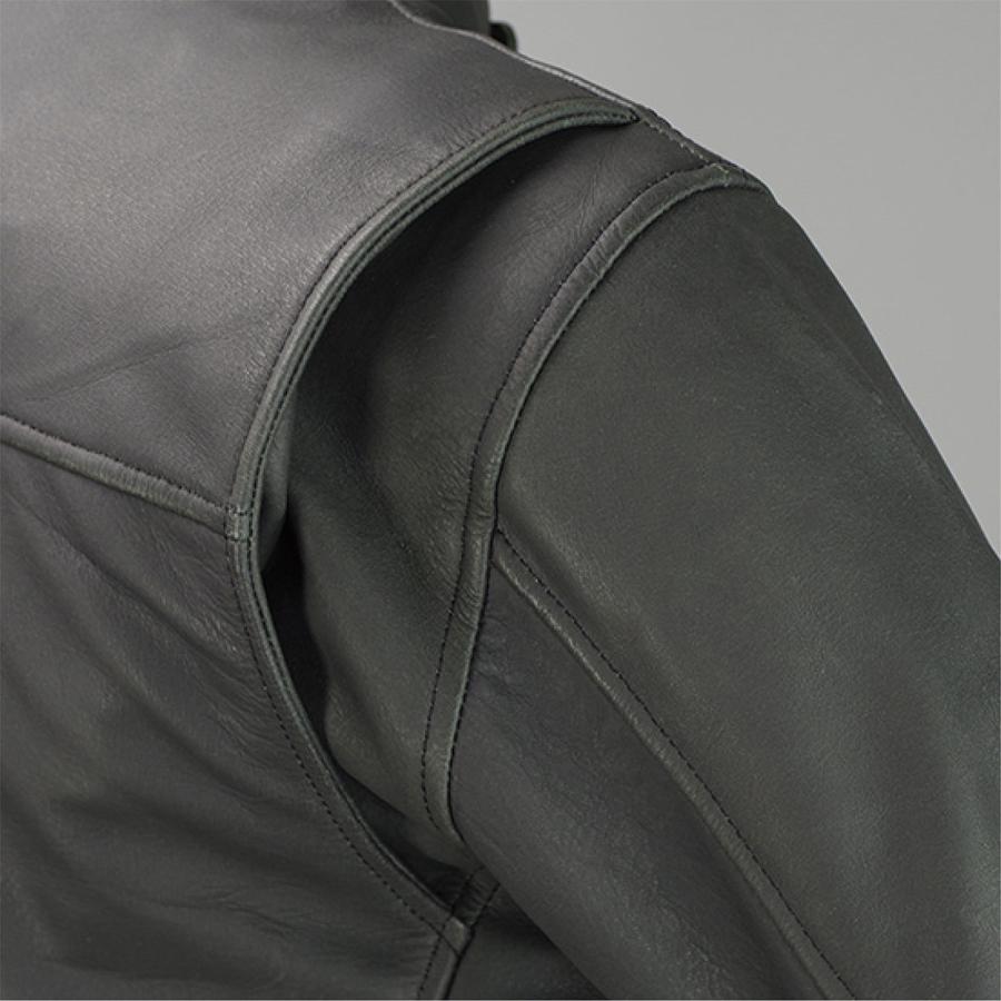 コミネ（Komine） LJ-534 シングルライダースレザージャケット BLACK