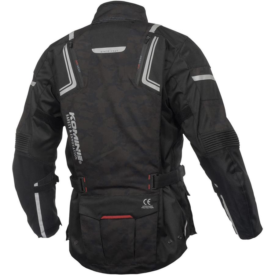 コミネ　フルイヤージャケットJK-597 Black Camo サイズ2XL コミネ(KOMINE) JK-597 フルイヤージャケット Black-Camo 2XLサイズ
