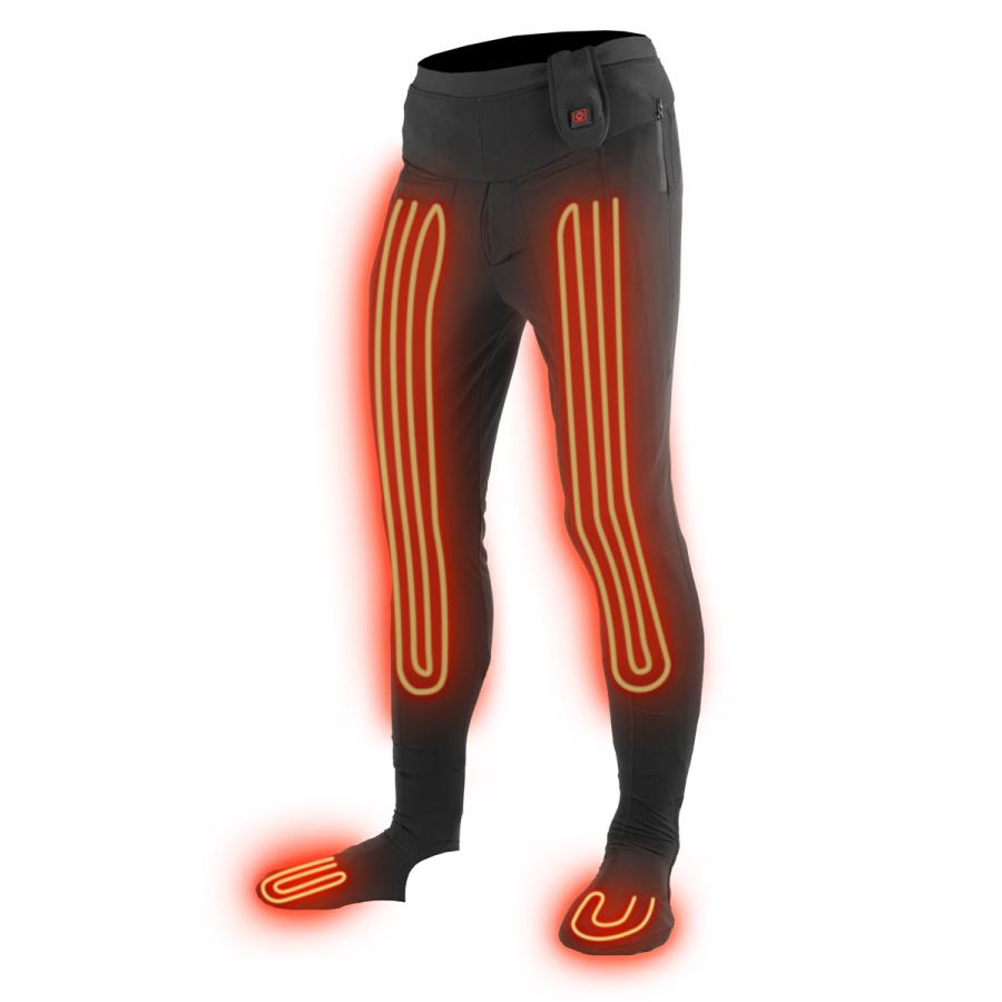 コミネ（Komine） EK-113 12Vエレクトリックインナータイツ Black 4XL