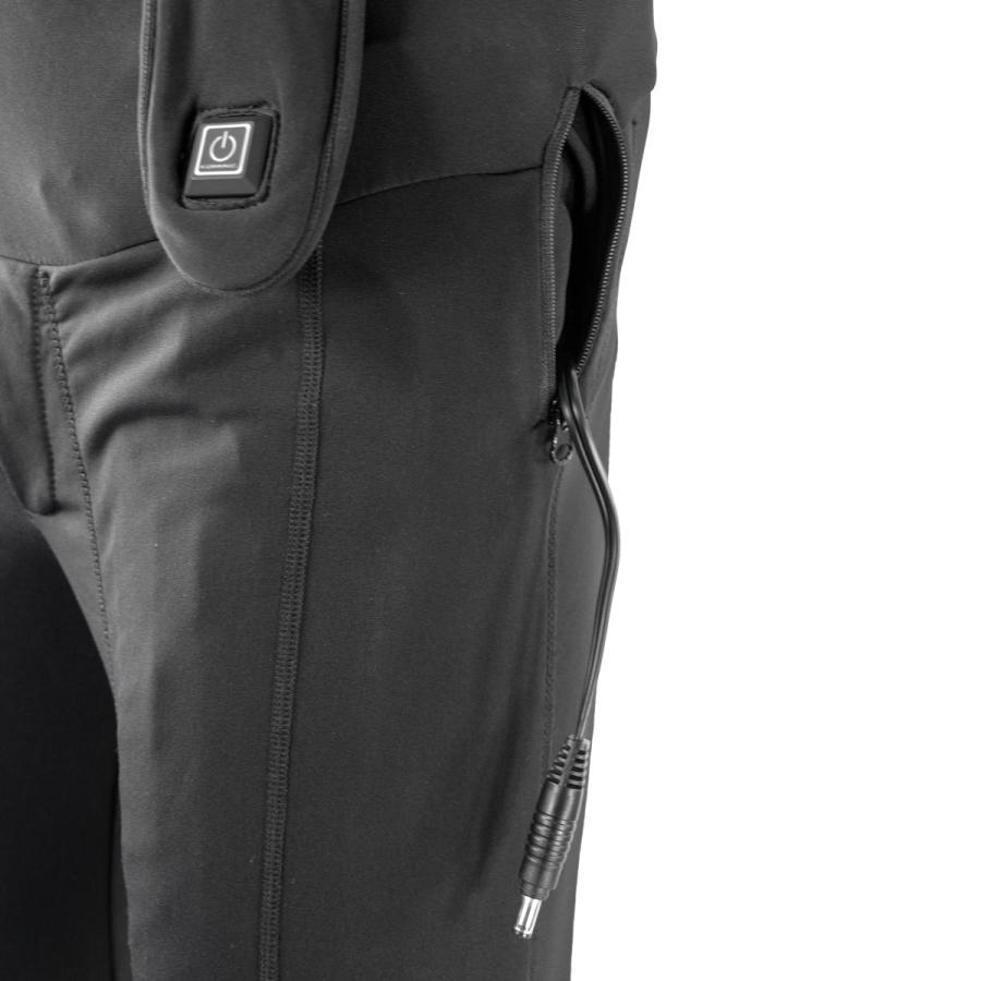 コミネ（Komine） EK-113 12Vエレクトリックインナータイツ Black 4XL