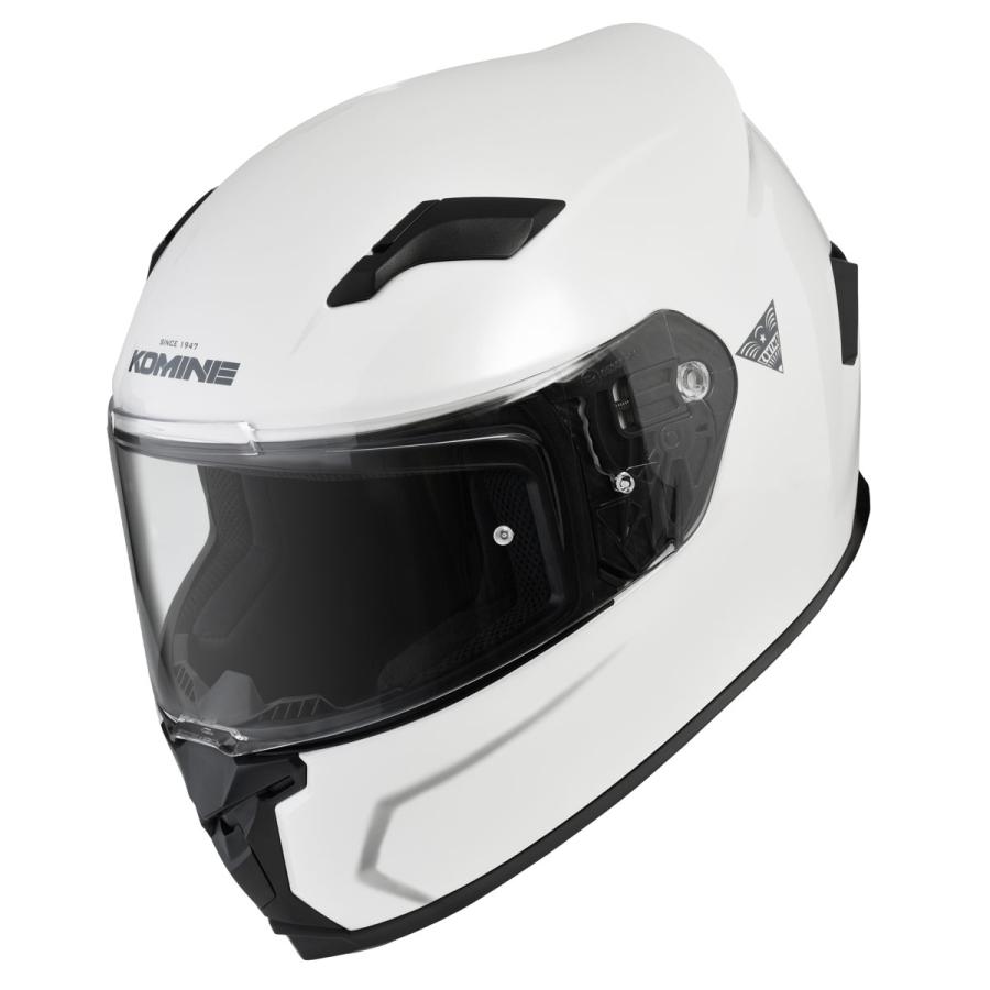 コミネ コミネ(KOMINE) HK-170 FL フルフェイスヘルメット Pearl White 
