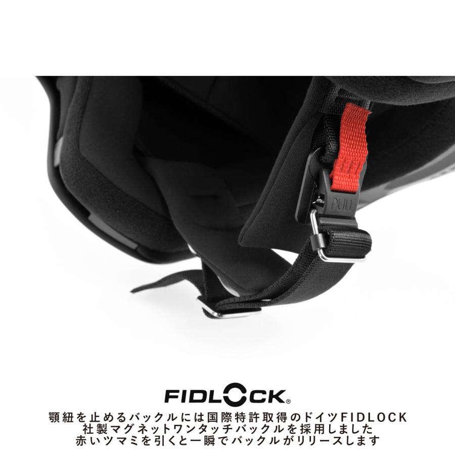 コミネ(KOMINE) HK-171 FL システムヘルメット Matt Black XLサイズ｜autorimessa-com｜10
