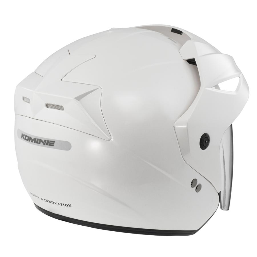 コミネ（Komine） HK-1651 エーラ-II Pearl White Mサイズ : オート