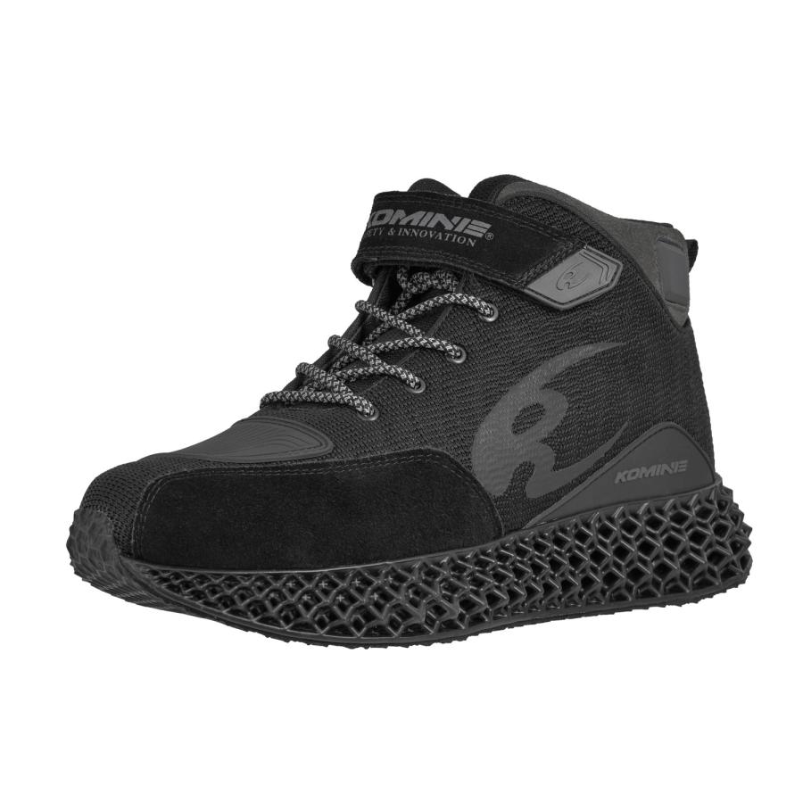 コミネ（Komine） BK-095 3Dプリントエアライディングシューズ BLACK