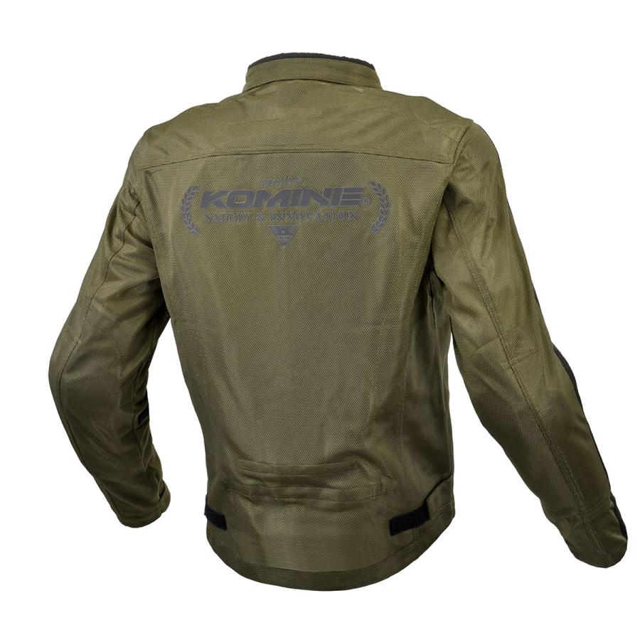 コミネ（Komine） JK-1191 フルメッシュジャケット シン Neo Olive L