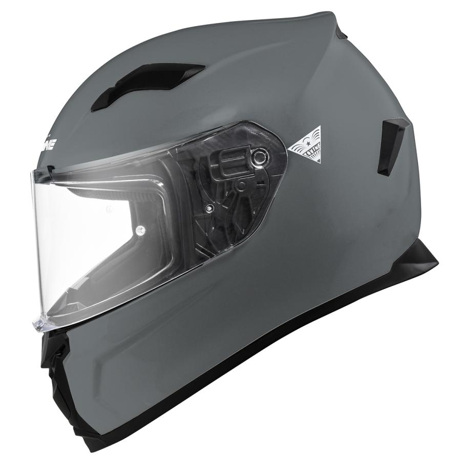 コミネ HK-170 フルフェイスヘルメット グレー Lサイズ コミネ（Komine） HK-170 FL フルフェイスヘルメット Basalt Grey L