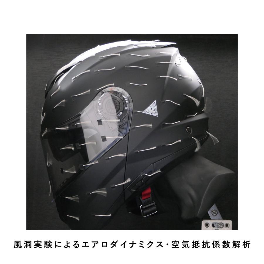 コミネ（Komine） HK-171 FL システムヘルメット Gunmetal Mサイズ