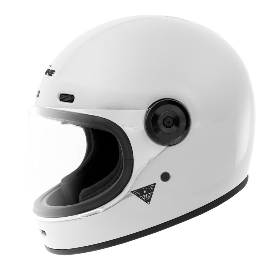 コミネ(KOMINE) HK-190 ネオレトロフルフェイスヘルメット Pearl White XLサイズ｜autorimessa-com｜02