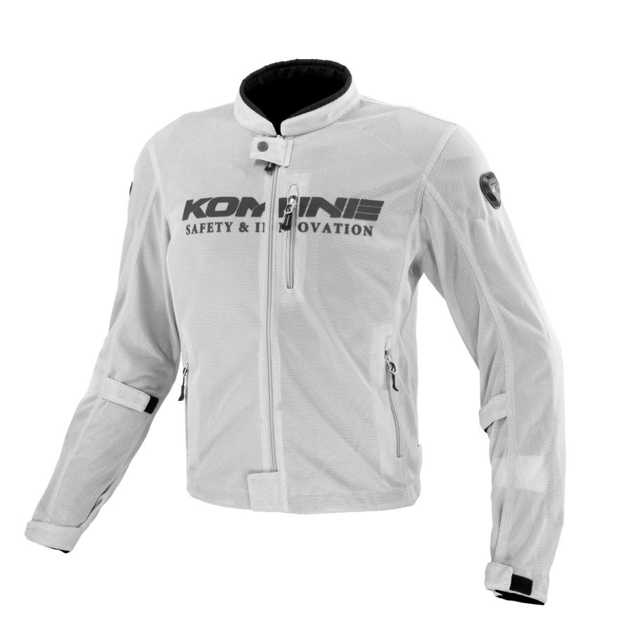 コミネ(KOMINE) JK-171 プロテクトメッシュジャケット KOMINE Silver L 