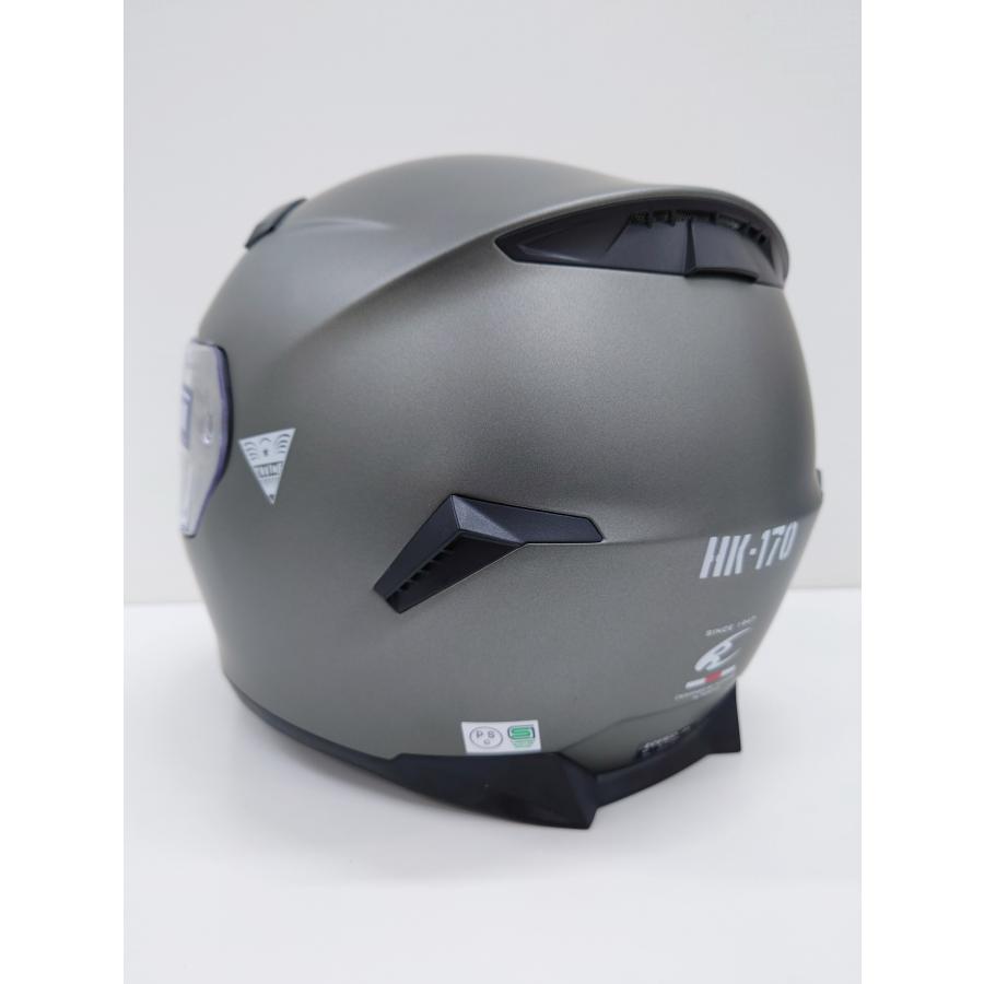 コミネ（Komine） HK-170 FL フルフェイスヘルメット Gloss Black XL