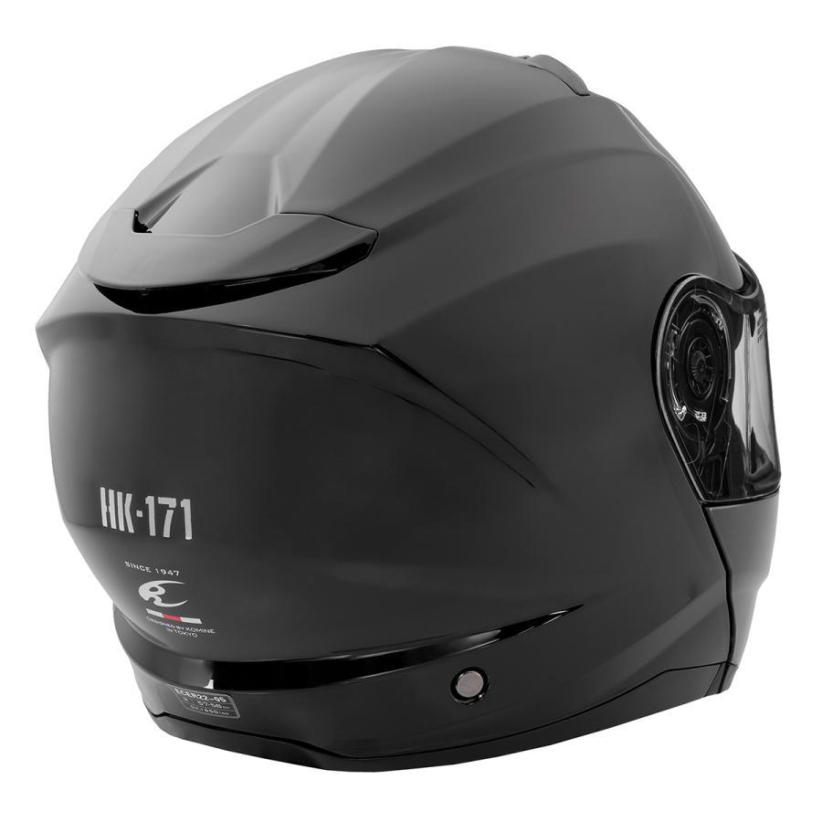 コミネ（Komine） HK-171 FL システムヘルメット Gloss Black XLサイズ