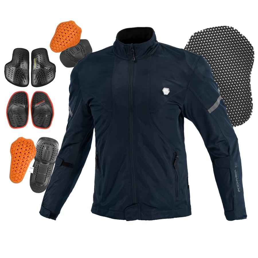 コミネ（Komine） JK-1623 プロテクトフルメッシュジャケット ネオ