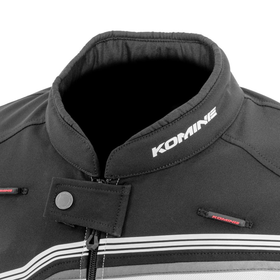 コミネ（Komine） JK-178 R-SPEC ハーフメッシュジャケット Black L