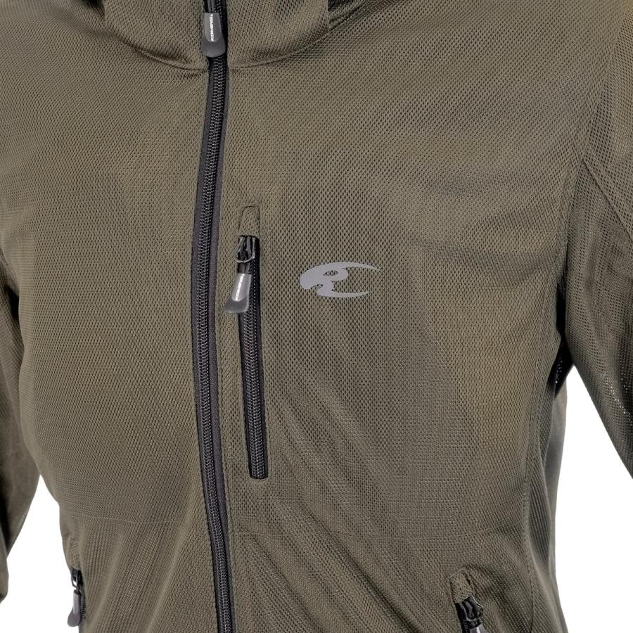 コミネ（Komine） JK-176 エニグマライト メッシュパーカ Olive XL