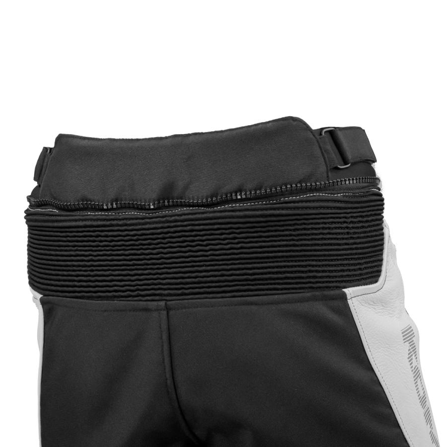 コミネ(KOMINE) PK-757 R-SPEC レザーメッシュパンツ Black XLサイズ