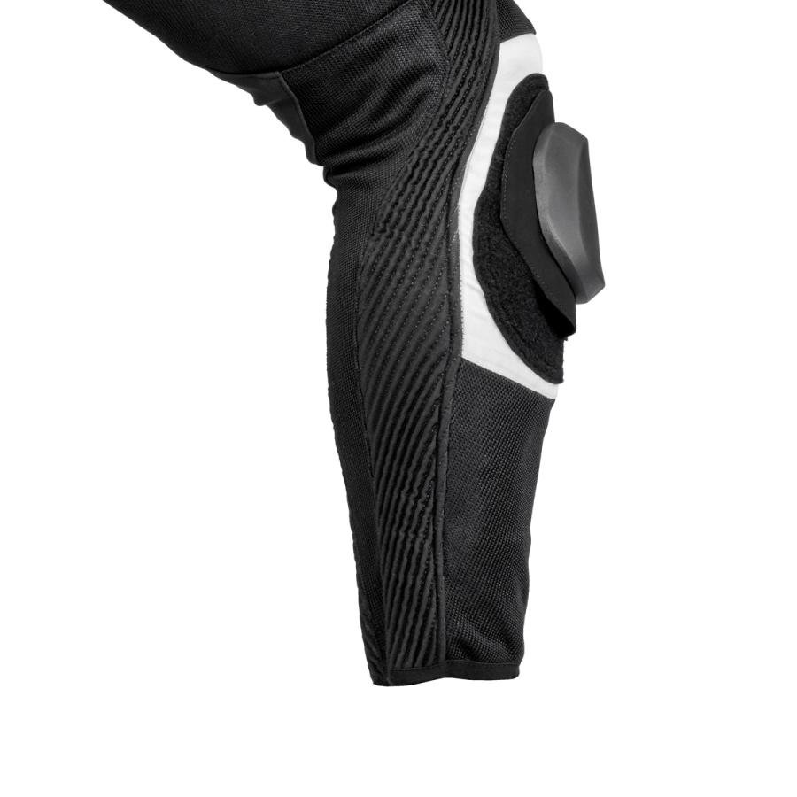 コミネ(KOMINE) PK-757 R-SPEC レザーメッシュパンツ White Sサイズ