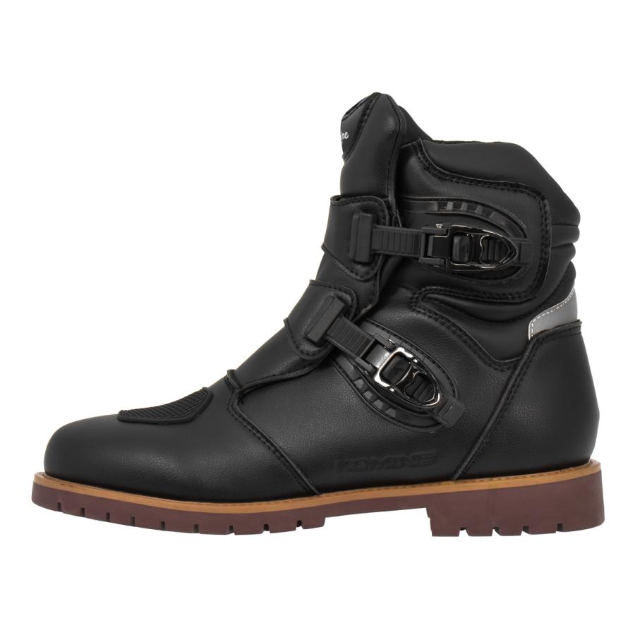 コミネ（Komine） BK-0975 WPアドベンチャーショートブーツ Black 25.5