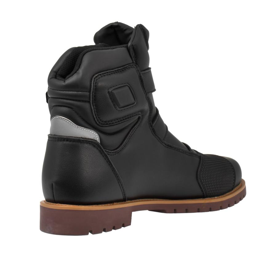 コミネ（Komine） BK-0975 WPアドベンチャーショートブーツ Black 25.5