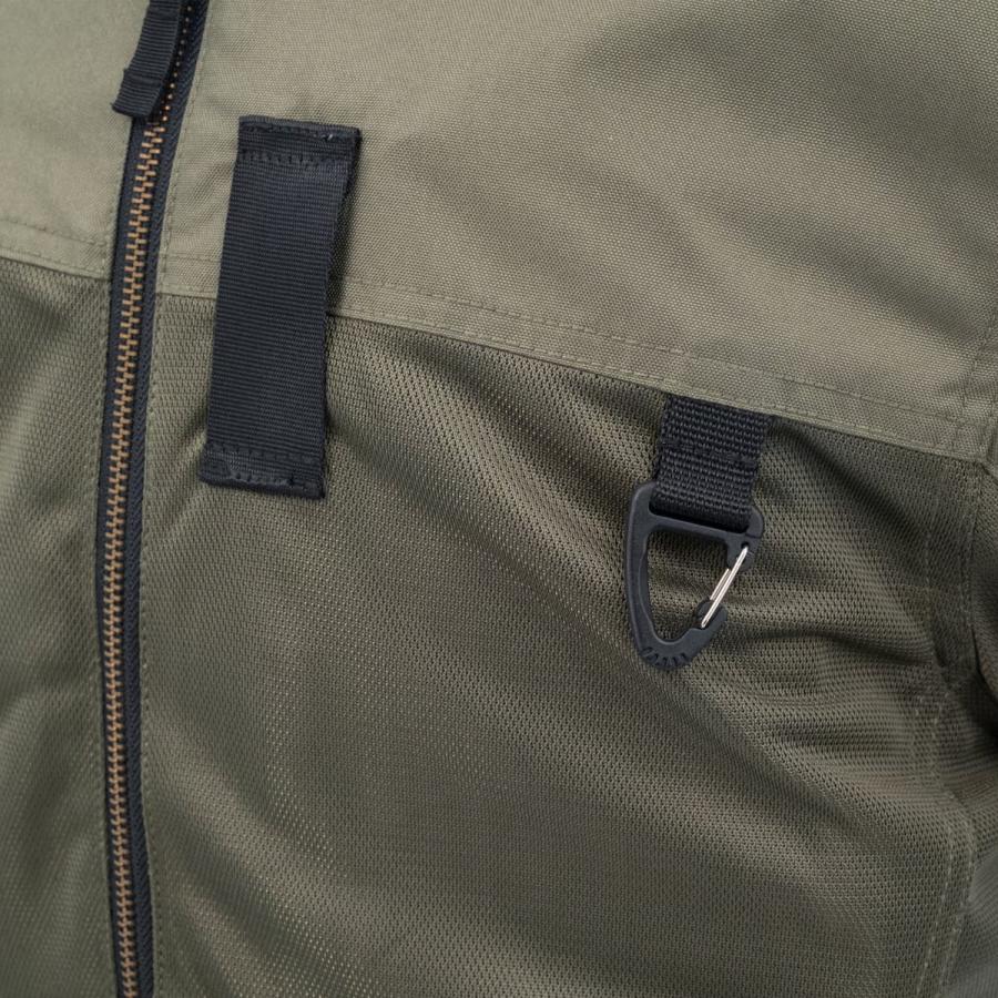 コミネ(KOMINE) JK-184 エニグマG2フライトメッシュジャケット Black Lサイズ_4