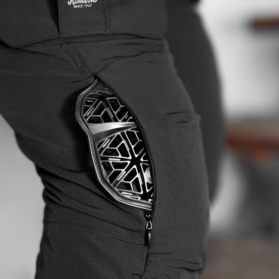 コミネ（Komine） PK-762 エニグマG2クッションカーゴパンツ Black WM