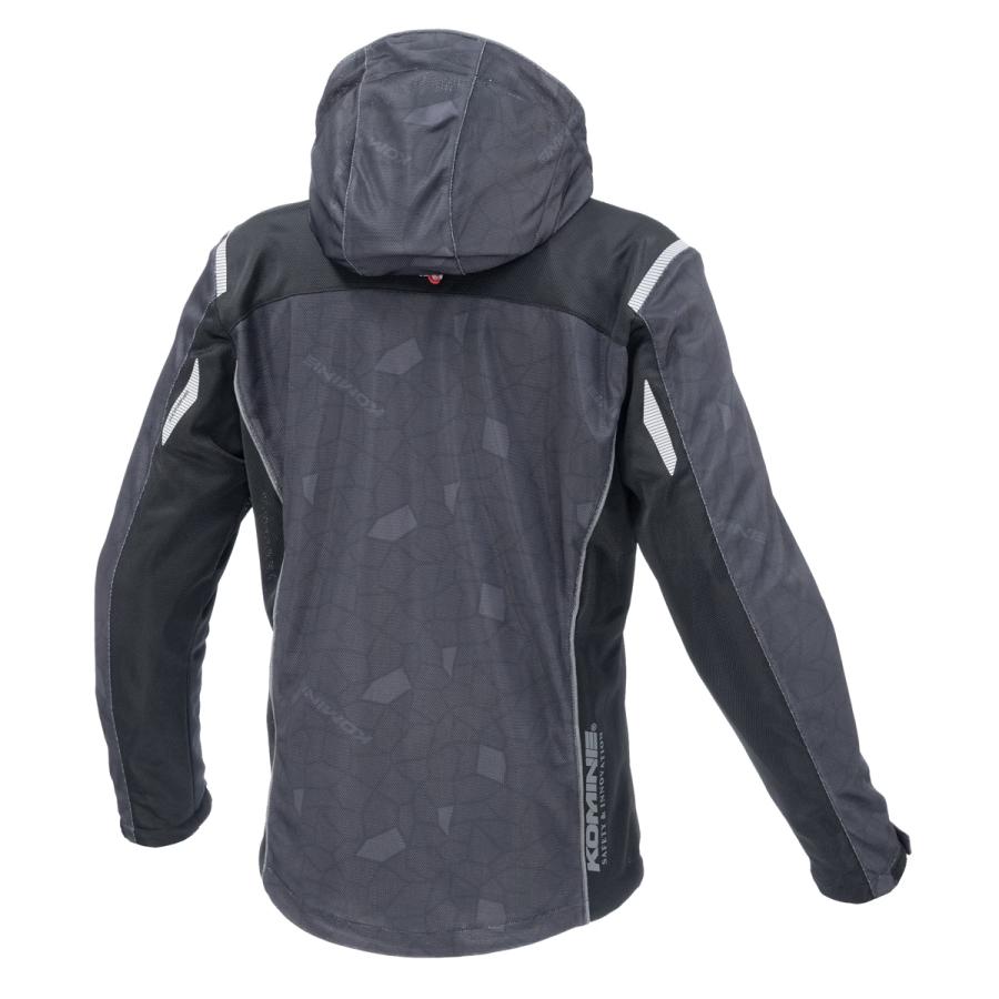 コミネ（Komine） JK-1355 エニグマG2フルメッシュパーカ Black 4XL