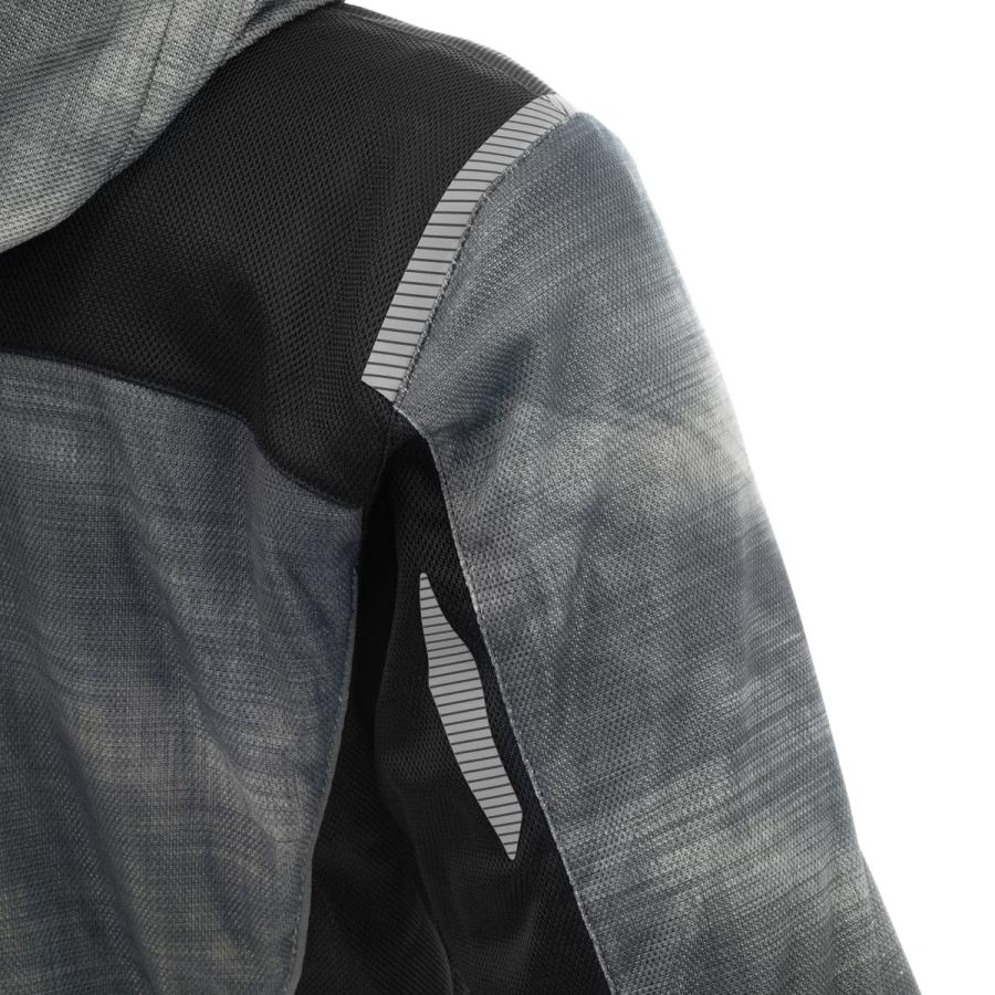 コミネ（Komine） JK-1355 エニグマG2フルメッシュパーカ Black 4XL