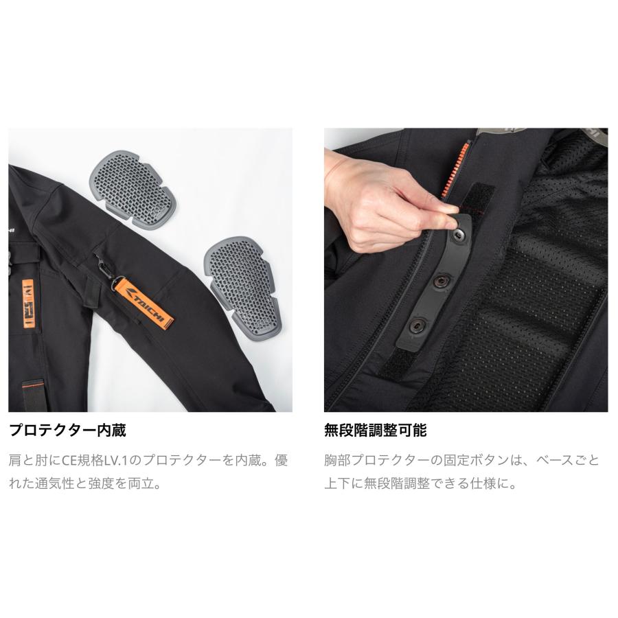 TAICHI RSタイチ(アールエスタイチ) RSJ335 クイックドライパーカ ASH