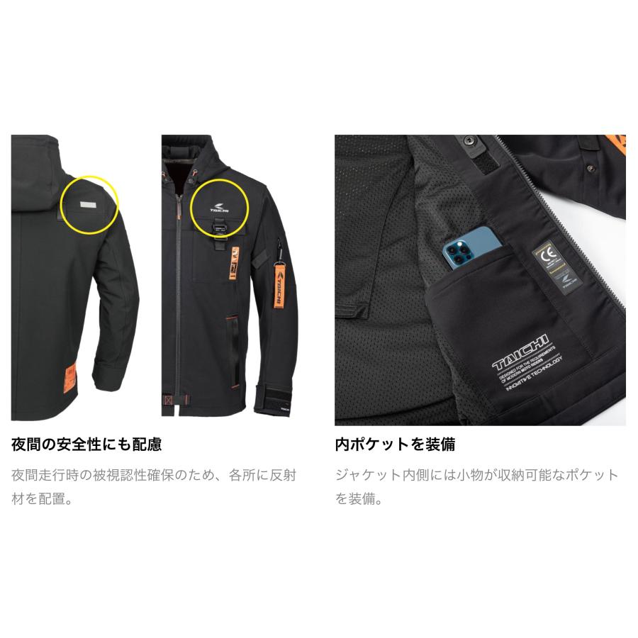 TAICHI RSタイチ(アールエスタイチ) RSJ335 クイックドライパーカ ASH