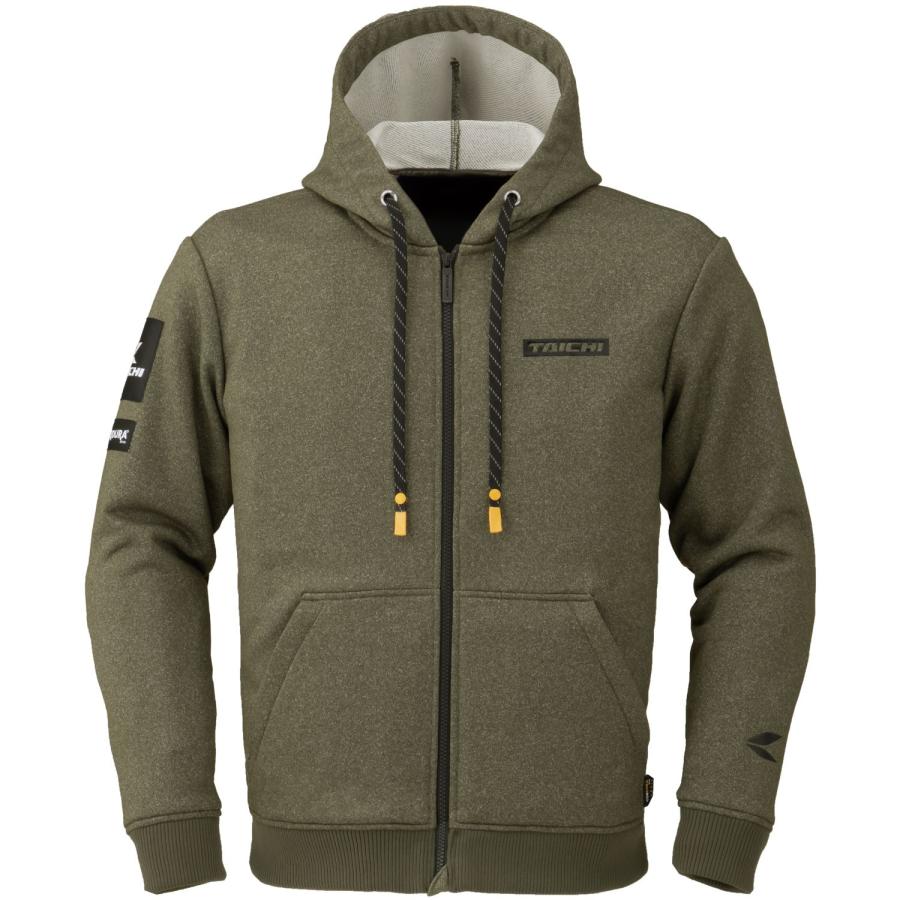 RSタイチ(アールエスタイチ) RSJ330 コーデュラ フーディ DARK KHAKI L 