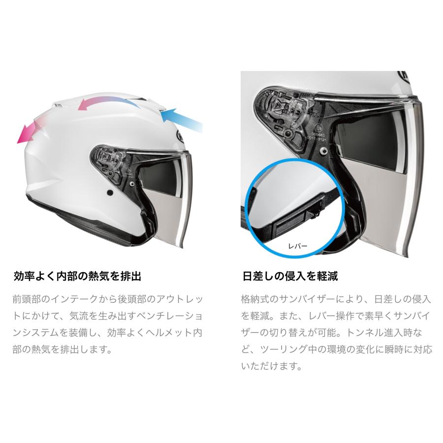 HJC HJC(エイチジェイシー) HJH276 i31 リノ BLUE(MC2) サイズL(58