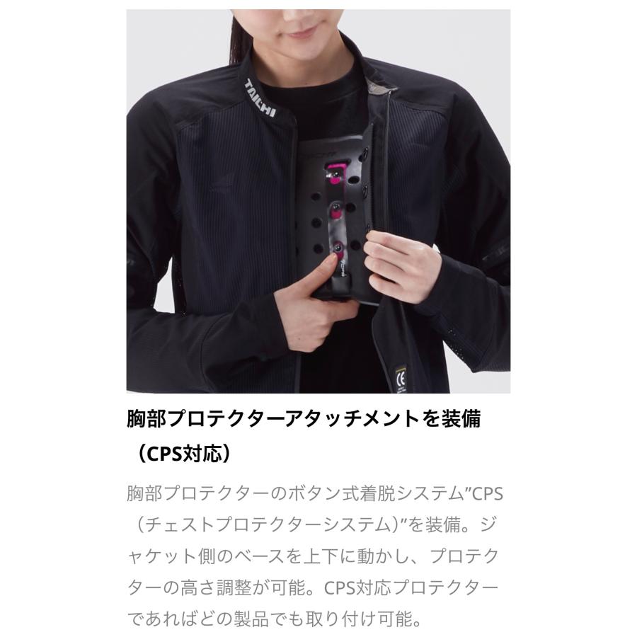 RSタイチRSJ356 ライト エアージャケット BLACK WMサイズ TAICHI RSタイチ(アールエスタイチ) RSJ356 ライト エアージャケット