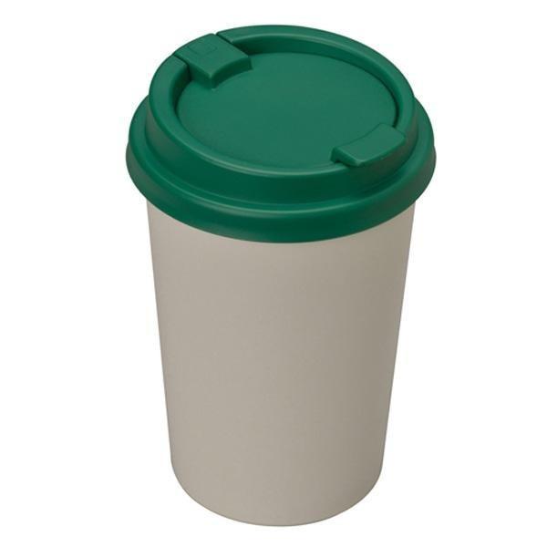 灰皿 カフェカップ型 自然消化タイプ 灰捨て簡単 大容量 ホワイト