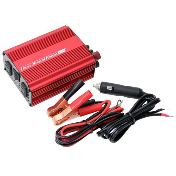 インバーター 車 トラック 24V USBポート AC100Vコンセント 定格出力 