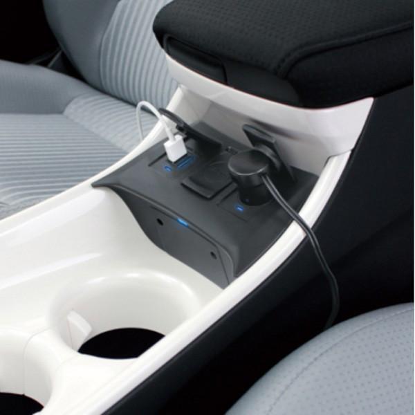 プリウス 50系 ZVW50 PHV対応 電源BOX 車種専用設計 携帯 スマホ 充電