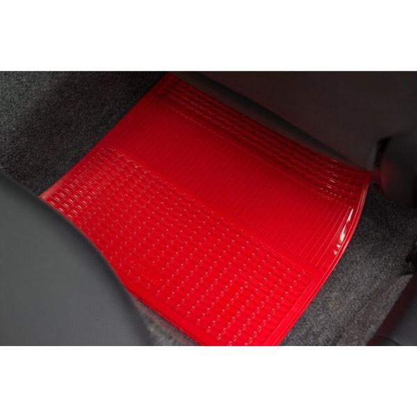サイズ40cm×45cm レッド 日本製 水洗いOK エースマット RED T-501