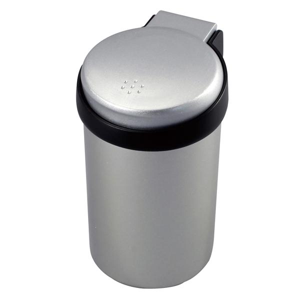 ヤック 光る缶灰皿3 ホワイト スーパースリムタバコ対応 火消しツマリ