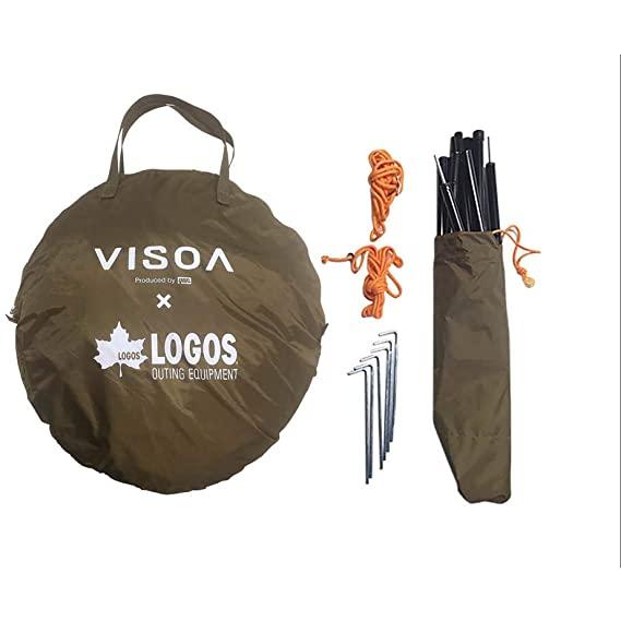 ヤック VISOA×LOGOS カージョイントタープ U-V1 : 雑貨&車用品