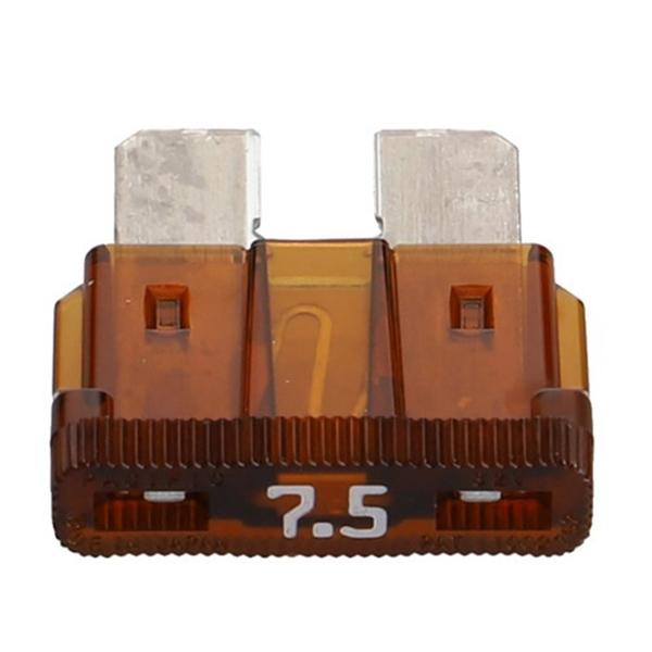 エーモン 平型ヒューズ 7.5A 5個入 交換 約19×19×5mm DC12V/24V 車