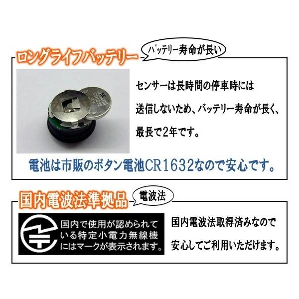 エアモニP タイヤ空気圧モニター シガーソケットに差し込むだけ 簡単