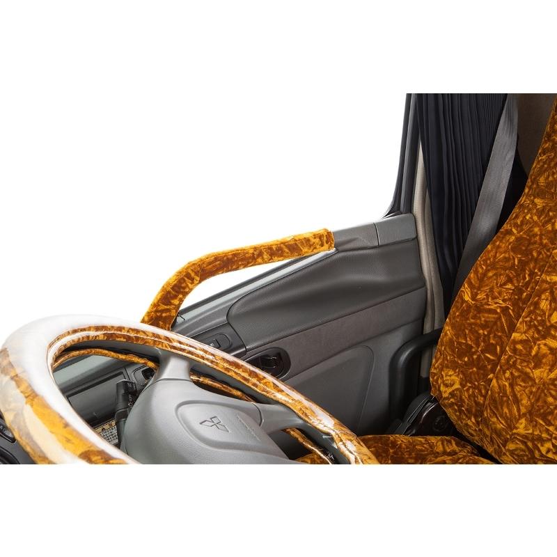 ドアハンドルカバー チンチラ F012 ブラウン スーパーグレート 07