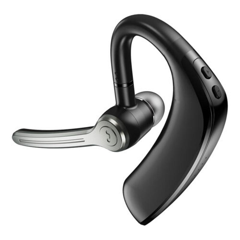 Bluetoothイヤホン 耳掛けタイプ ブラックxシルバー セイワ BTE212