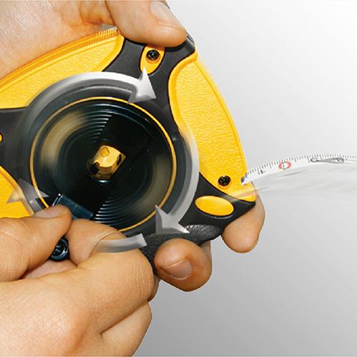 鋼製巻尺グリッパー 30M KMC-900R DIY 工具 道具 計測 検査 メジャー