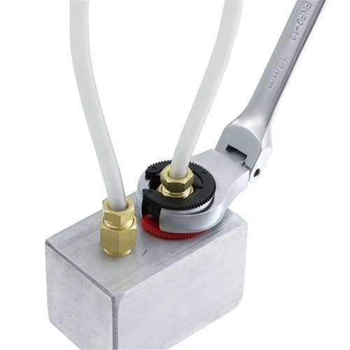 フレアナットFギアレンチ FNFG-10 10mm PRO-AUTO DIY 工具 道具 ドライバー レンチ スパナ ラチェットスパナ スエ ...