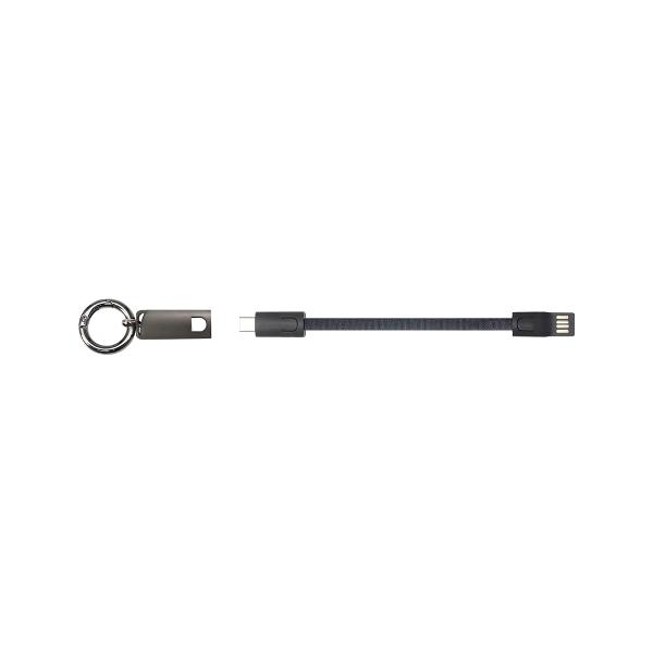 TOOLストラップ USB AtoC リング付き キーホルダー型 USBケーブル Type