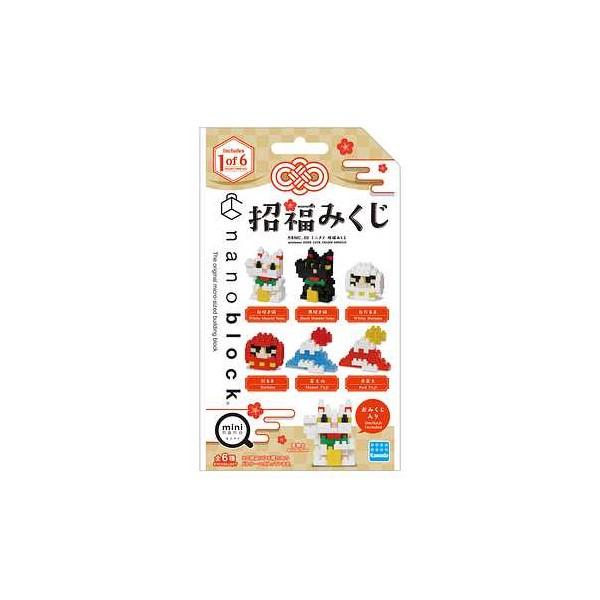 ナノブロック ミニナノ 招福みくじ 1BOX 6種コンプリート おみくじ付き
