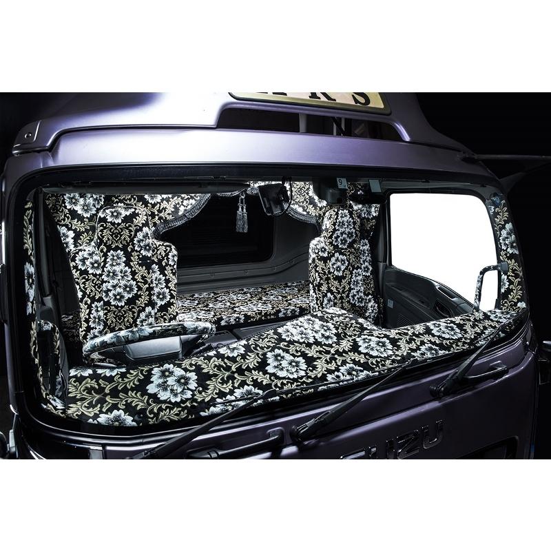 ダッシュマット 桜 三菱ふそう大型車 ダッシュボードマット グレート