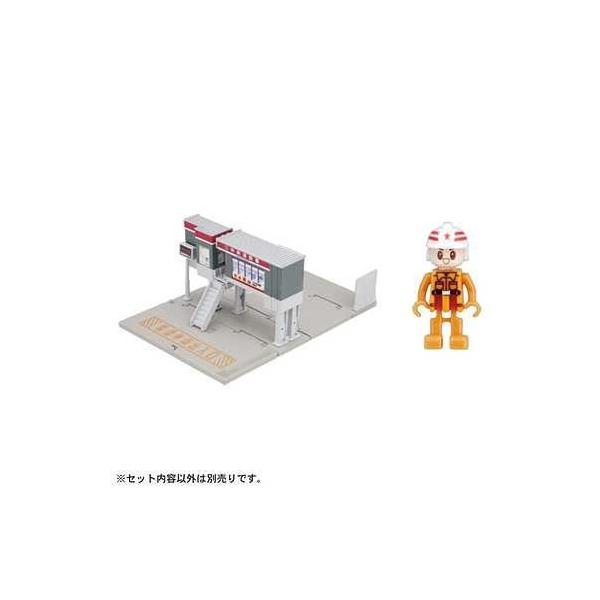 トミカタウン 消防署(消防士付き) 玩具 おもちゃ タカラトミー 93398