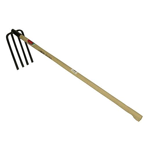 三重型四本備中鍬 越前守 290MM 澤数馬 25135 DIY 工具 農具 : 雑貨&車